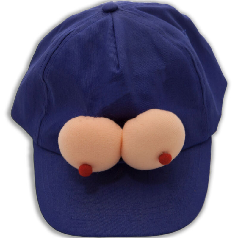 DIABLO PICANTE - GORRA AZUL CON TETAS