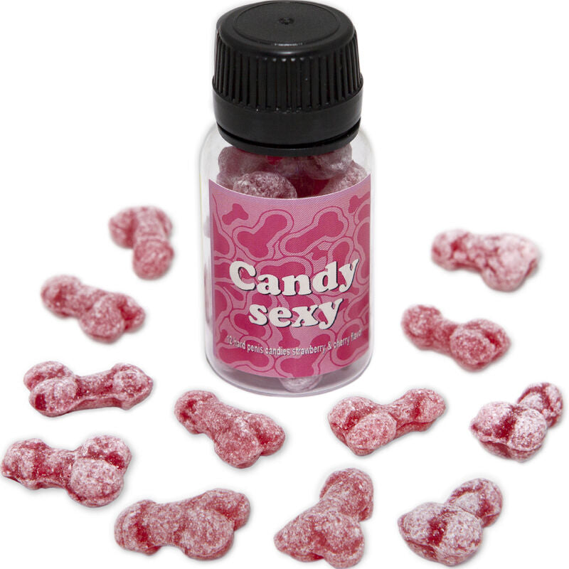 DIABLO PICANTE - CANDY SEXY TARRO DE 12 GOMITAS SABOR FRESA-CEREZA