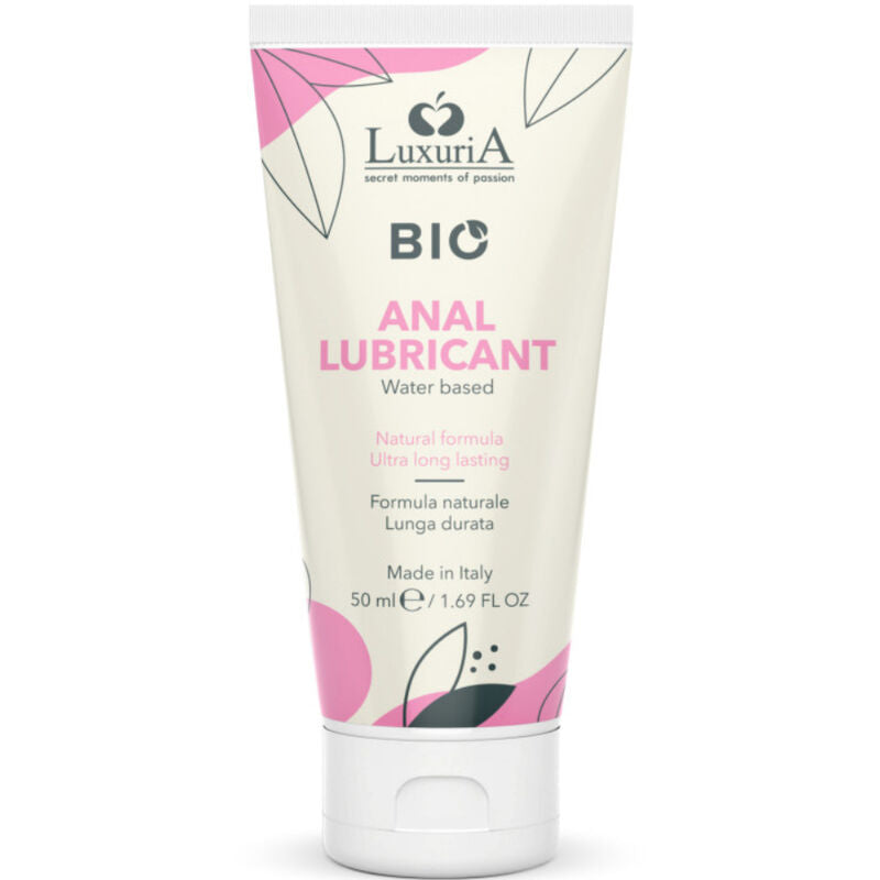 INTIMATELINE - LUBRICANTE ANAL BIO A BASE DE AGUA LUXURIA 50 ML