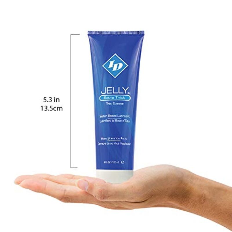 ID JELLY - LUBRICANTE A BASE DE AGUA TUBO DE VIAJE EXTRA GRUESO 120 ML