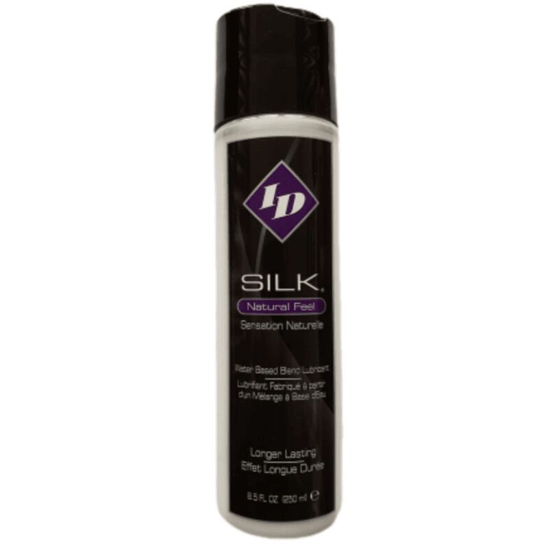 ID SILK - FEEL LUBRICANTE NATURAL A BASE DE AGUA Y SILICONA 250 ML