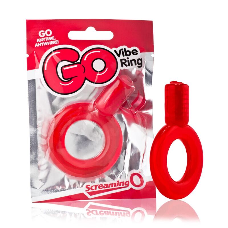 ANILLO VIBRADOR SCREAMING O GO ROJO