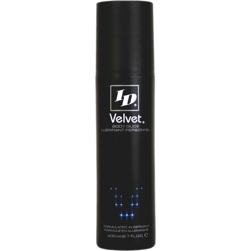 ID VELVET - LUBRICANTE BODYGLIDE A BASE DE SILICONA 200 ML