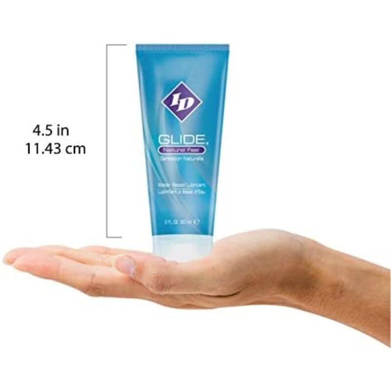 ID GLIDE - LUBRICANTE A BASE DE AGUA DE ULTRA LARGA DURACIÓN TUBO DE VIAJE 60 ML