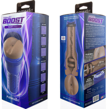 FLESHLIGTH BOOST - MASTURBADOR FEMENINO ANO BLAST MD FLESH RP 