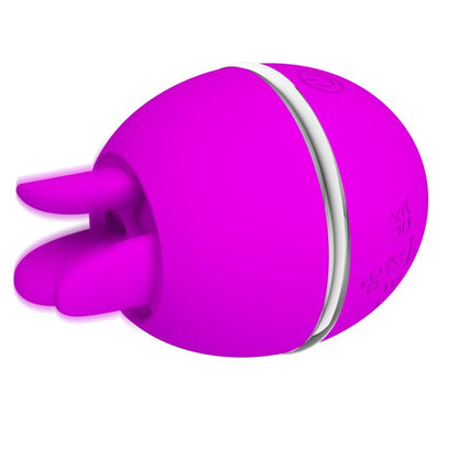 PRETTY LOVE - VIBRADOR GEMINI BALL REDONDO DE SILICONA MORADO