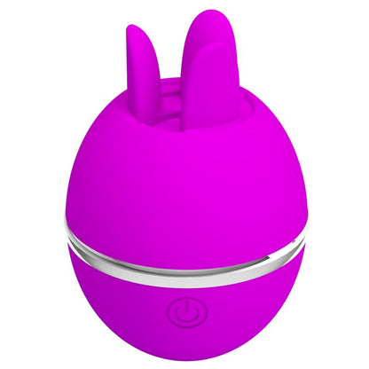 PRETTY LOVE - VIBRADOR GEMINI BALL REDONDO DE SILICONA MORADO