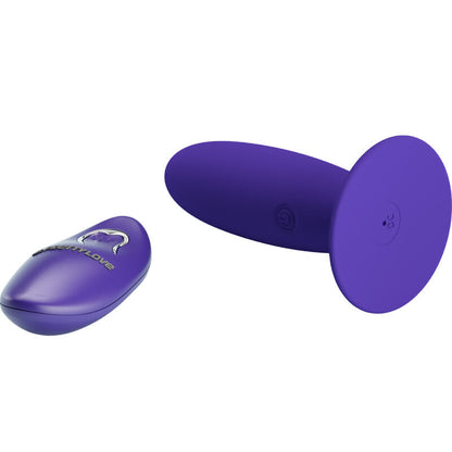 PRETTY LOVE - VIBRADOR ANAL YOUTH PLUG CONTROL REMOTO VIOLETA