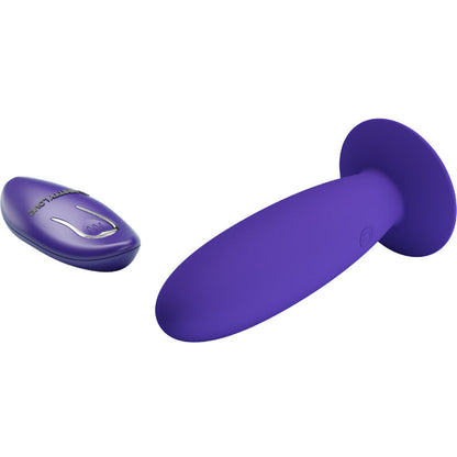 PRETTY LOVE - VIBRADOR ANAL YOUTH PLUG CONTROL REMOTO VIOLETA