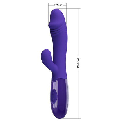 PRETTY LOVE - VIBRADOR Y ESTIMULADOR DEL PUNTO G SNAPPY YOUTH VIOLETA