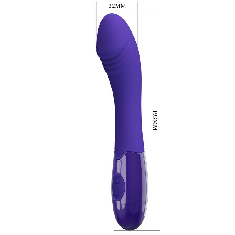 PRETTY LOVE - DILDO VIBRADOR VIOLETA ELEMENTAL YOUTH