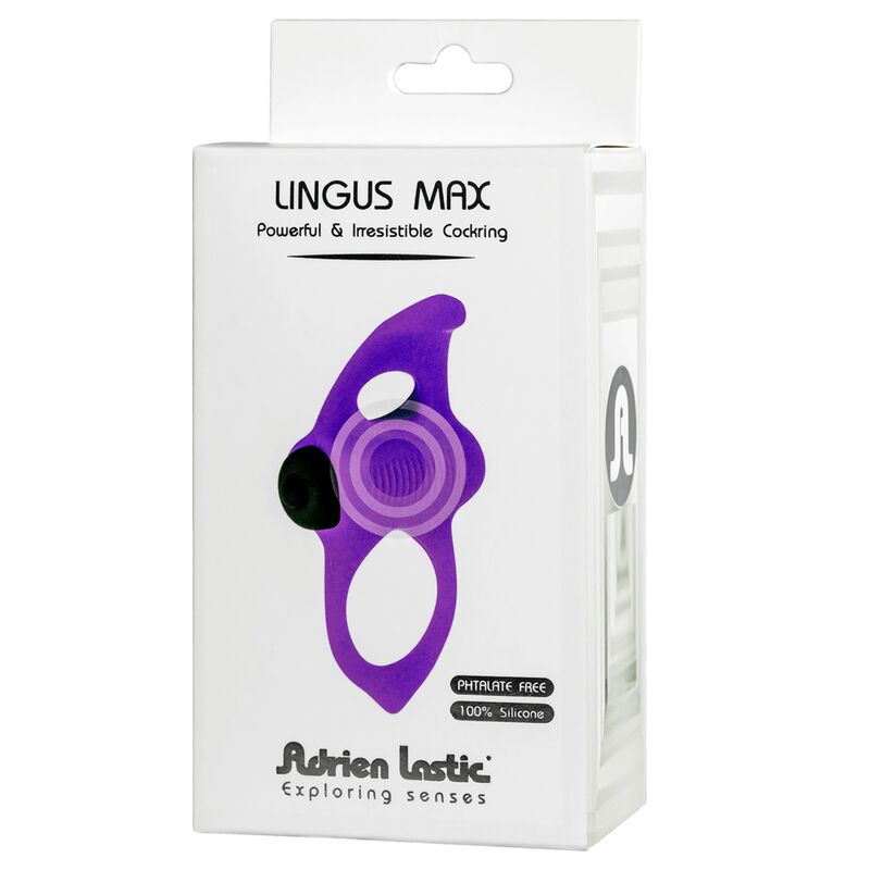 ADRIEN LASTIC - ANILLO VIBRADOR LINGUS MAX VIOLET