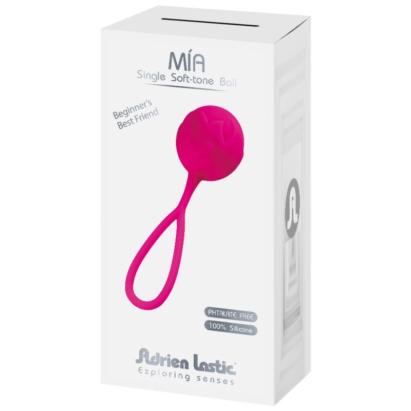 ADRIEN LASTIC - MIA BALLS FOR BEGINNERS SILICONE PINK