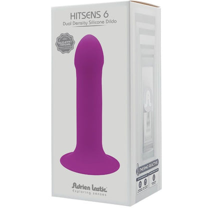 ADRIEN LASTIC - HITSENS 6 SILICONE DILDO VIOLET