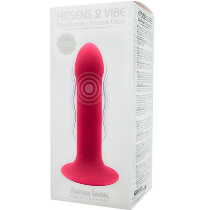 ADRIEN LASTIC - HITSENS VIBE 2 SILICONE DILDO PINK