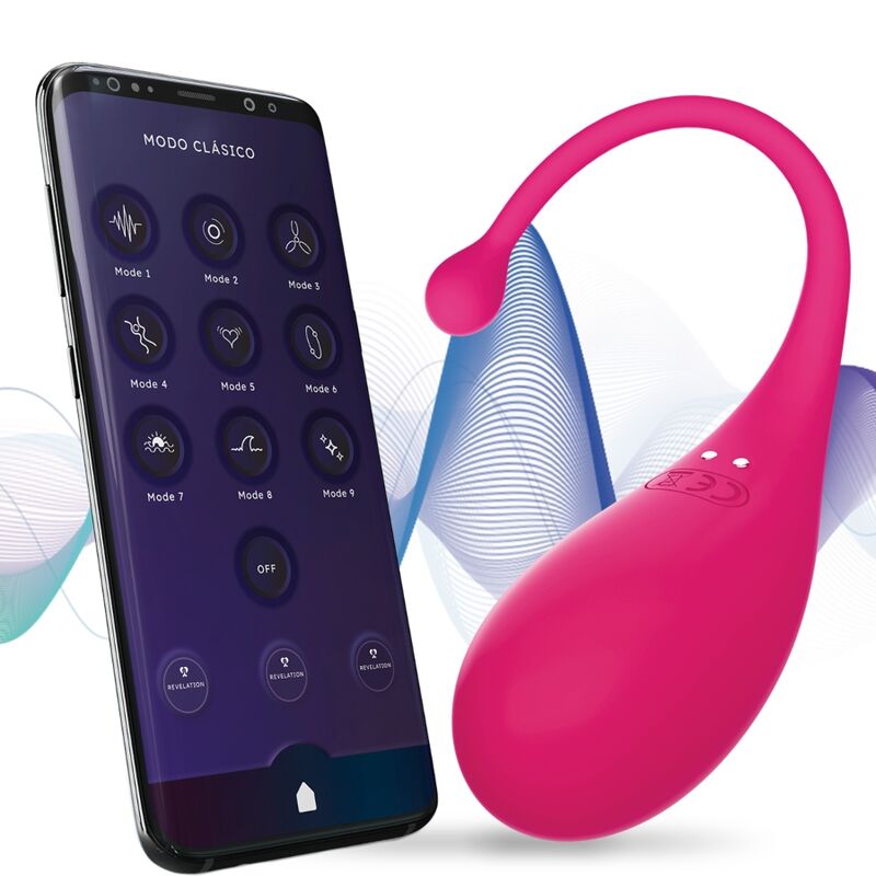 ADRIEN LASTIC - PALPITATION VIBRATING EGG PINK - FREE APP