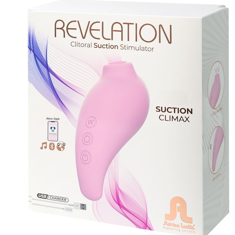 ADRIEN LASTIC - REVELATION CLITORIS SUCKER PINK - FREE APP