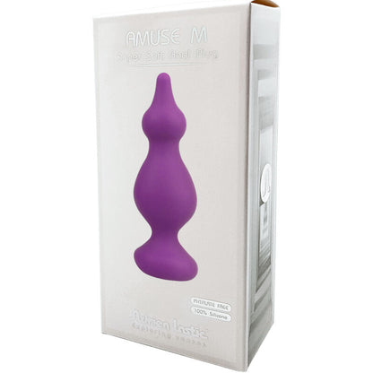 ADRIEN LASTIC - AMUSE ANAL PLUG VIOLET SILICONE SIZE M