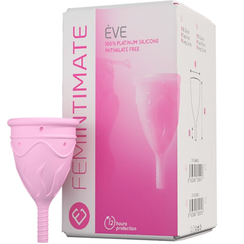 COPA MENSTRUAL DE SILICONA EVE - FEMINÍMITA - TALLA S