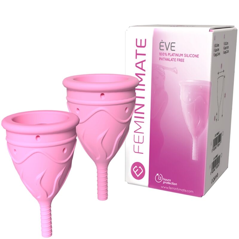 COPA MENSTRUAL DE SILICONA EVE - FEMINÍMITA - TALLA S