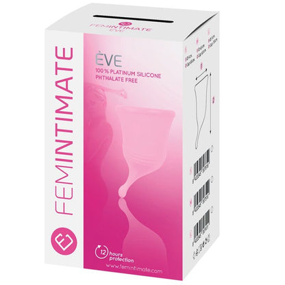 FEMINTIMATE - NUEVA COPA MENSTRUAL DE SILICONA EVE - TALLA M