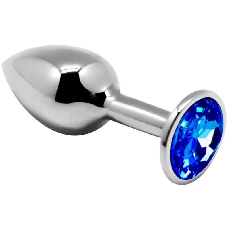 ALIVE - PLUG ANAL PLACER MINI METAL AZUL TALLA L