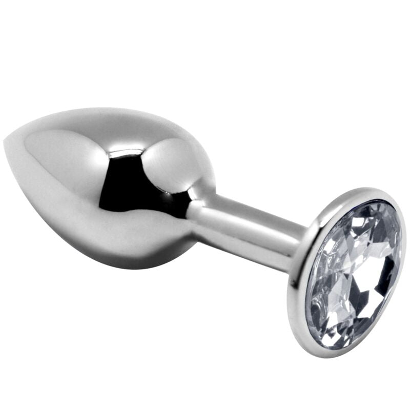 ALIVE - ANAL PLEASURE MINI PLUG METAL WHITE SIZE M