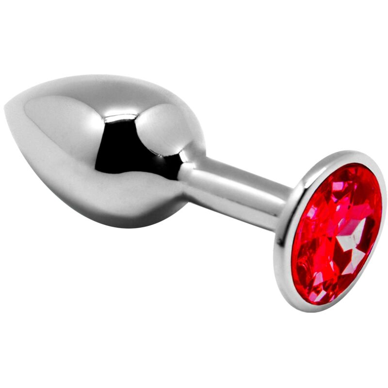 ALIVE - PLUG ANAL PLACER MINI METAL ROJO TALLA L