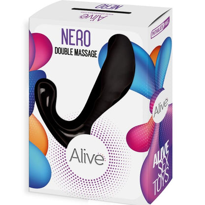 ALIVE - NERO DOUBLE MASSAGER ANAL & PROSTATIC