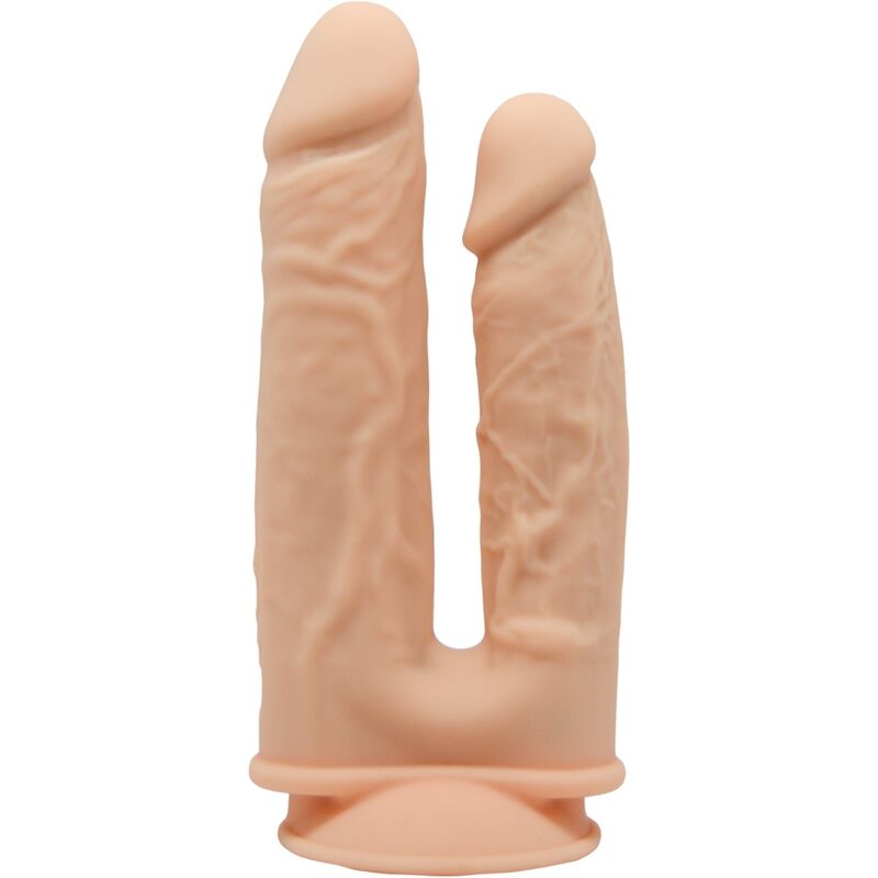 SILEXD - MODELO 1 PENE REALISTA DOBLE PENETRACION PREMIUM SILICONA SILEXPAN 17.5 / 19.5 CM