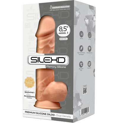 SILEXD - MODELO 1 PENE REALISTA PREMIUM SILEXPAN SILICONA 21,5 CM