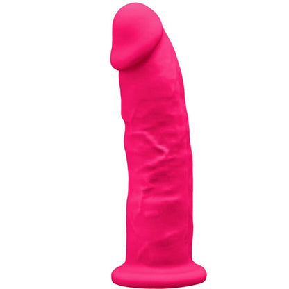 SILEXD - MODELO 2 PENE REALISTA PREMIUM SILEXPAN SILICONA FUCSIA 19 CM