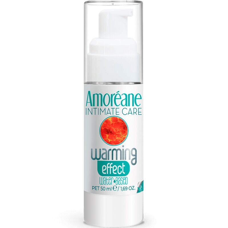 AMOREANE - LUBRICANTE BASE AGUA CON EFECTO CALOR 50 ML