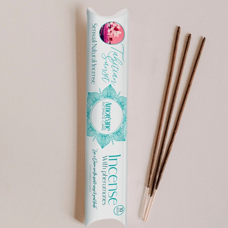 AMOREANE - TAHITIAN SUNSET INCENSE WITH PHEROMONES FLORAL AROMA