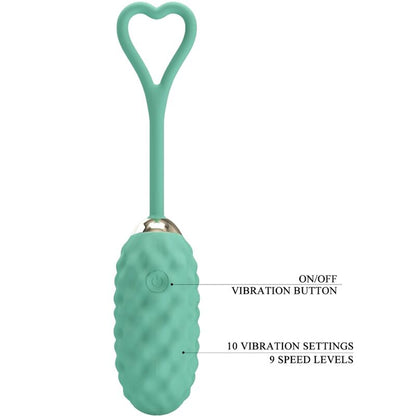 PRETTY LOVE - HUEVO VIBRADOR CON CONTROL REMOTO VIVIAN GREEN