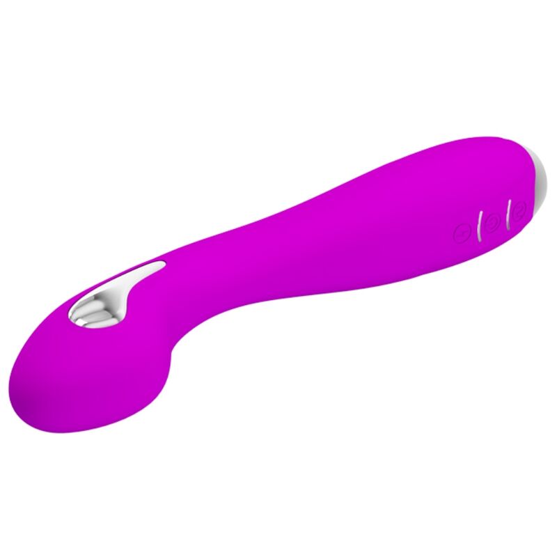 PRETTY LOVE - VIBRADOR ELECTROSHOCK RECARGABLE HECTOR IMPERMEABLE MORADO