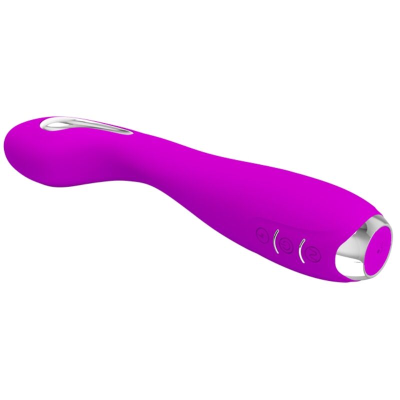 PRETTY LOVE - VIBRADOR ELECTROSHOCK RECARGABLE HECTOR IMPERMEABLE MORADO