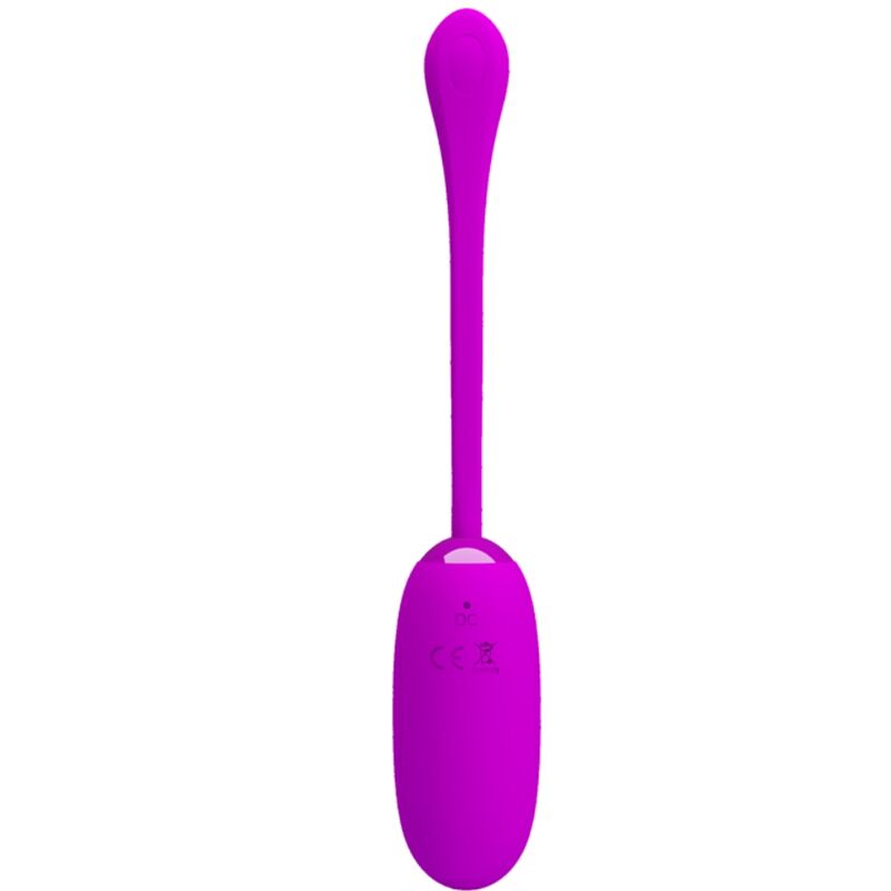 PRETTY LOVE - HUEVO VIBRADOR RECARGABLE Y RESISTENTE AL AGUA JULIUS PÚRPURA