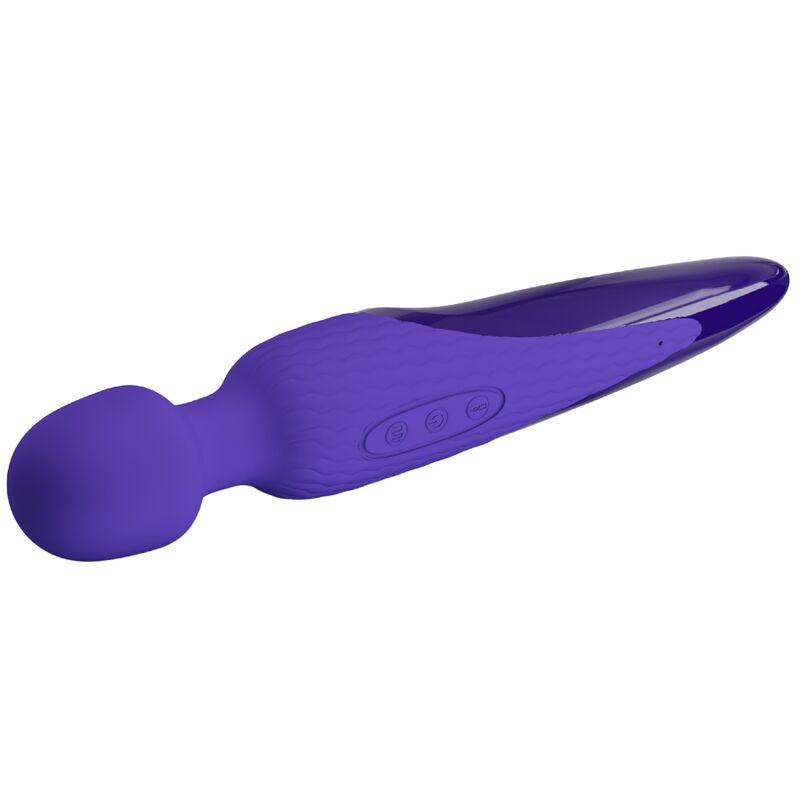 PRETTY LOVE - ANTONY YOUTH WAND VIBRADOR EFECTO CALOR VIOLETA