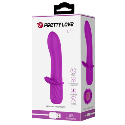 PRETTY LOVE - VIBRADOR RECARGABLE TROY PURPLE