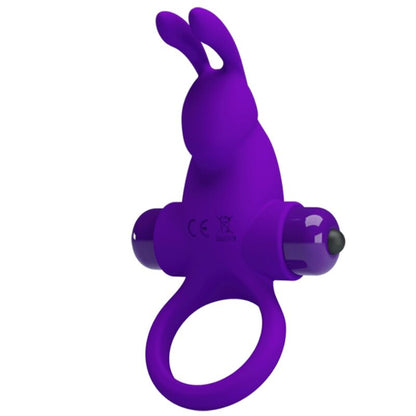 PRETTY LOVE - ANILLO VIBRADOR I RABBIT PARA PENE MORADO