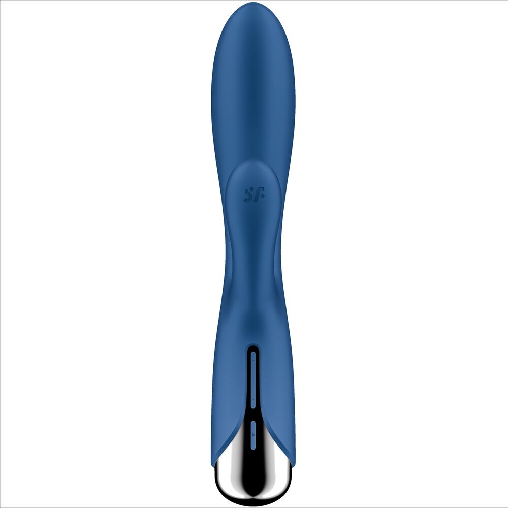 SATISFYER - CONEJO GIRATORIO 1 ESTIMULACIÓN DEL CLÍTORIS Y PUNTO G ROJO