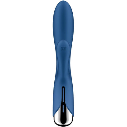 SATISFYER - CONEJO GIRATORIO 1 ESTIMULACIÓN DEL CLÍTORIS Y PUNTO G ROJO