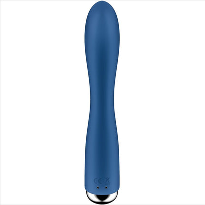 SATISFYER - CONEJO GIRATORIO 1 ESTIMULACIÓN DEL CLÍTORIS Y PUNTO G ROJO