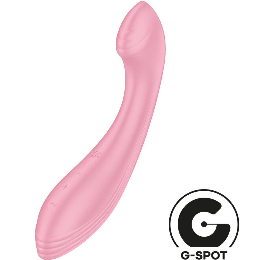 SATISFYER - G-FORCE VIBRADOR ESTIMULADOR PUNTO G ROSA