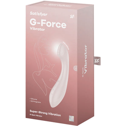 SATISFYER - G-FORCE VIBRADOR ESTIMULADOR PUNTO G ROSA