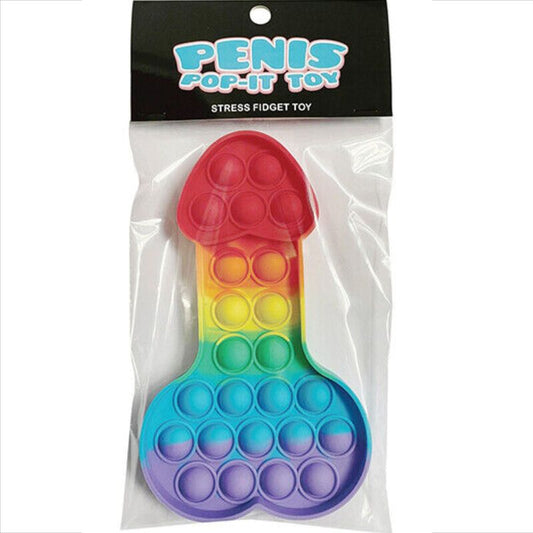 JUEGOS KHEPER - JUGUETE ANTIESTRES PENE POP-IT MULTICOLOR