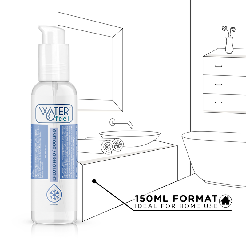 WATERFEEL - LUBRICANTE EFECTO FRÍO 150 ML