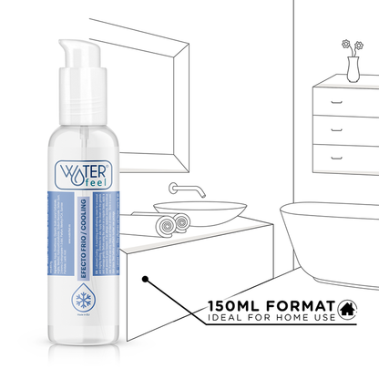 WATERFEEL - LUBRICANTE EFECTO FRÍO 150 ML