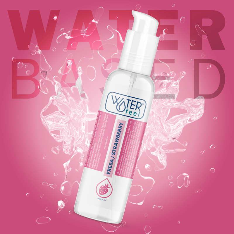 WATERFEEL - LUBRICANTE A BASE DE AGUA FRESA 175 ML